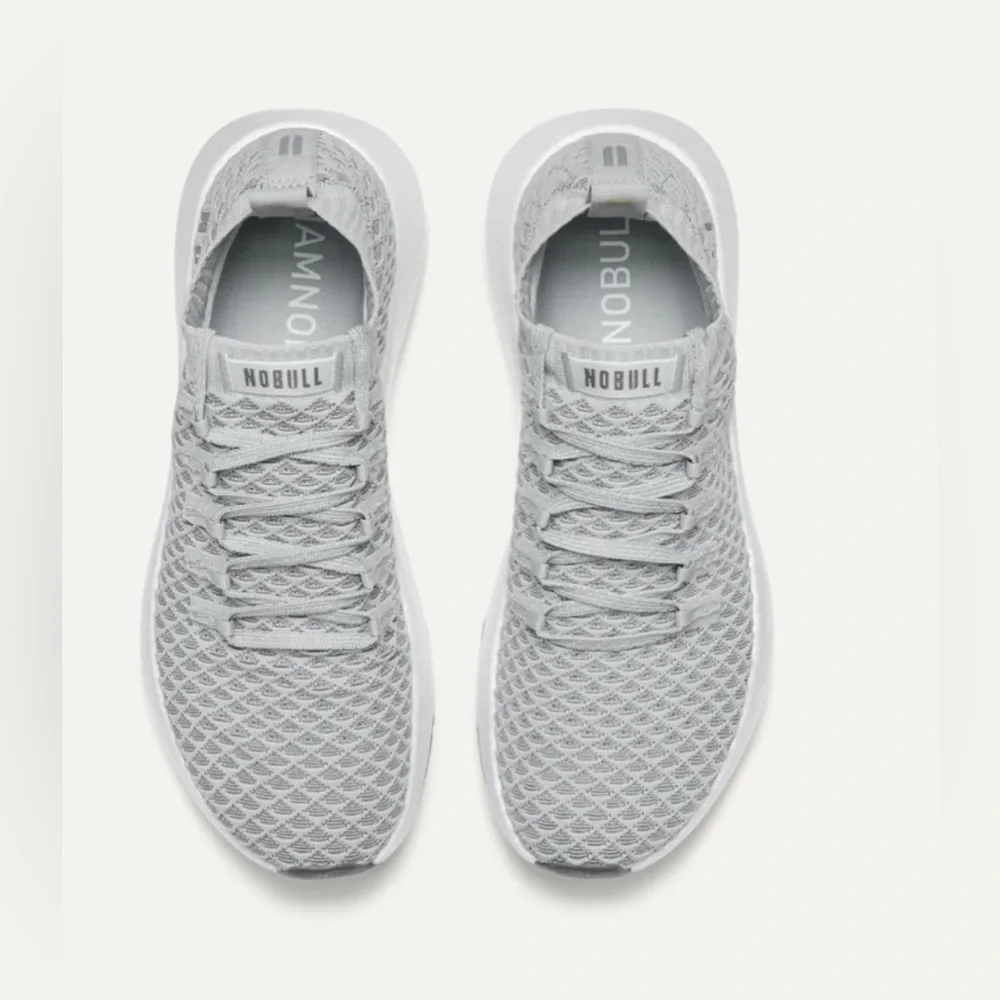 Nobull Women’s Drive Knit Athletic Tennis Shoes Size 8 Arctic Grey NIB - Picture 6 of 7